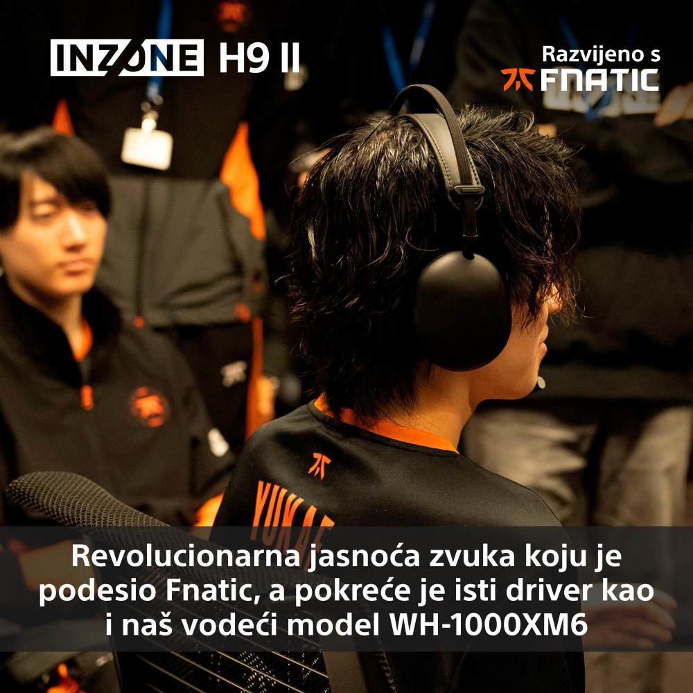 Naglavne gamerske slušalice SONY INZONE H9 II crne